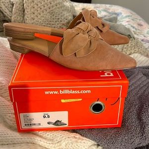 Bill Blass Suede Mule
